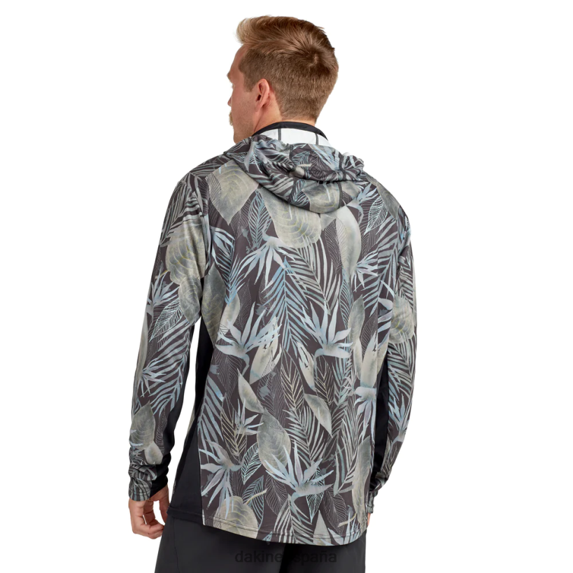 sudadera con capucha de manga larga y ajuste holgado de misión completa nahele imprimir Dakine hombres ropa 2VTF0X221 - Image 2