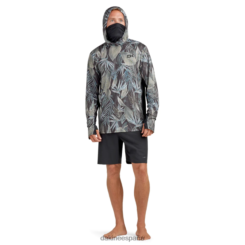 sudadera con capucha de manga larga y ajuste holgado de misión completa nahele imprimir Dakine hombres ropa 2VTF0X221 - Image 8