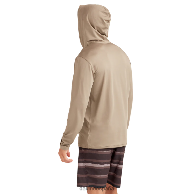 sudadera con capucha de manga larga y corte holgado Mission tierra caqui Dakine hombres ropa 2VTF0X250 - Image 3