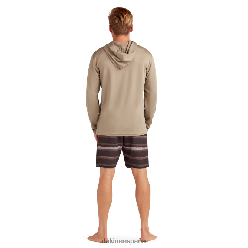 sudadera con capucha de manga larga y corte holgado Mission tierra caqui Dakine hombres ropa 2VTF0X250 - Image 5