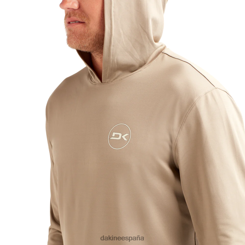 sudadera con capucha de manga larga y corte holgado Mission tierra caqui Dakine hombres ropa 2VTF0X250 - Image 7