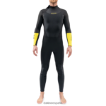 traje completo con cremallera trasera rta 5/3 mm negro Dakine hombres ropa 2VTF0X129