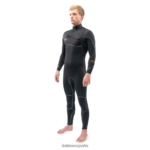 traje de neopreno completo con cremallera en el pecho cyclone 4/3 mm negro Dakine hombres ropa 2VTF0X108 - Image 2