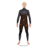 traje de neopreno completo con cremallera en el pecho cyclone 4/3 mm negro Dakine hombres ropa 2VTF0X108 - Image 5