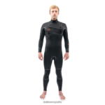 traje de neopreno completo con cremallera en el pecho cyclone 5/4 mm negro Dakine hombres ropa 2VTF0X123