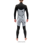 Traje de neopreno completo con cremallera en el pecho Mission 5/4/3mm negro Dakine hombres ropa 2VTF0X120 - Image 6