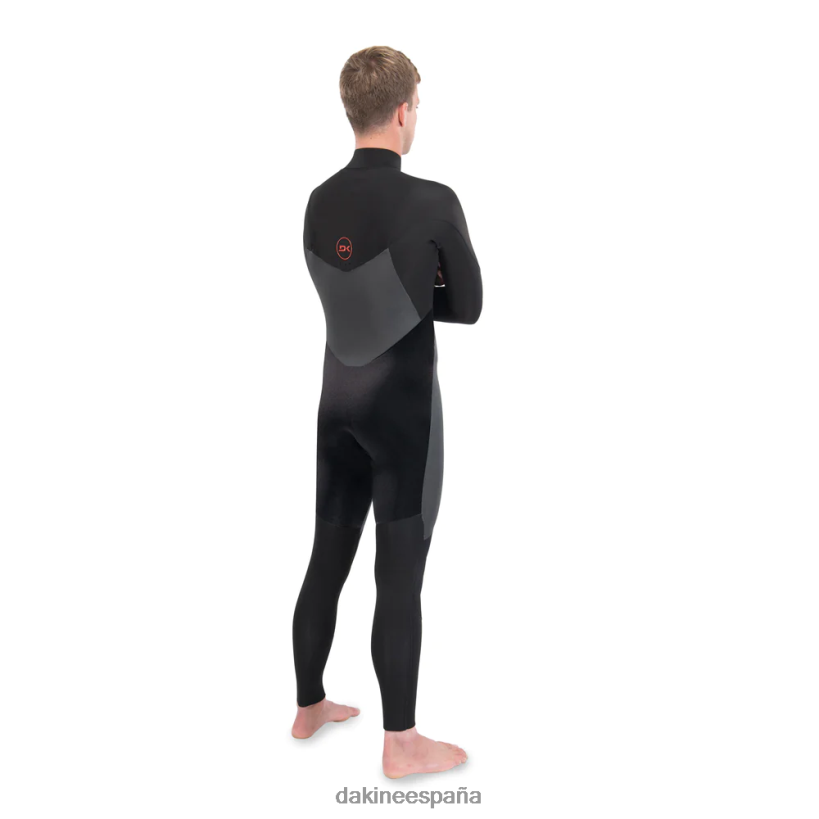 Traje de neopreno completo con cremallera en el pecho Renegade Wind 3/2 mm negro Dakine hombres ropa 2VTF0X127 - Image 4