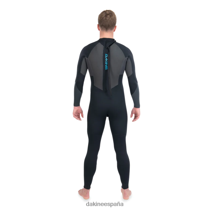 Traje de neopreno completo con cremallera trasera Quantum 3/2 mm gbs Gris oscuro Dakine hombres ropa 2VTF0X126 - Image 2