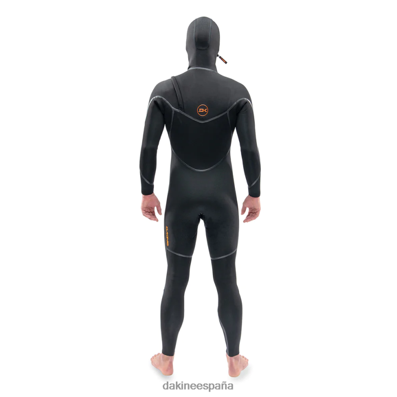 traje de neopreno con capucha y cremallera en el pecho ciclón 4/3 mm negro Dakine hombres ropa 2VTF0X124 - Image 2