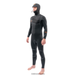 traje de neopreno con capucha y cremallera en el pecho ciclón 4/3 mm negro Dakine hombres ropa 2VTF0X124 - Image 3