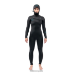 traje de neopreno con capucha y cremallera en el pecho de misión 6/5/4 mm negro Dakine mujer ropa 2VTF0X745