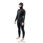 traje de neopreno con capucha y cremallera en el pecho de misión 6/5/4 mm negro Dakine mujer ropa 2VTF0X745 - Image 3