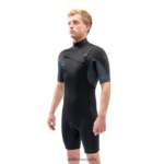 Traje de neopreno Quantum Shorty con cremallera en el pecho de 2/2 mm f/L Gris oscuro Dakine hombres ropa 2VTF0X94 - Image 2