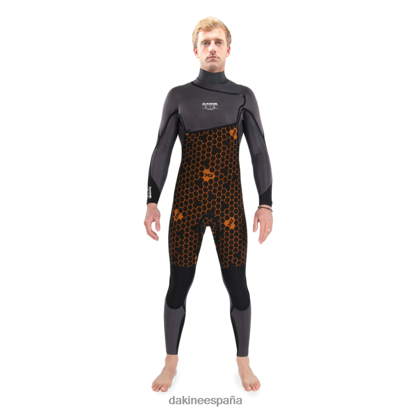traje de neopreno sin cremallera ciclón 6/4 mm negro Dakine hombres ropa 2VTF0X101 - Image 5