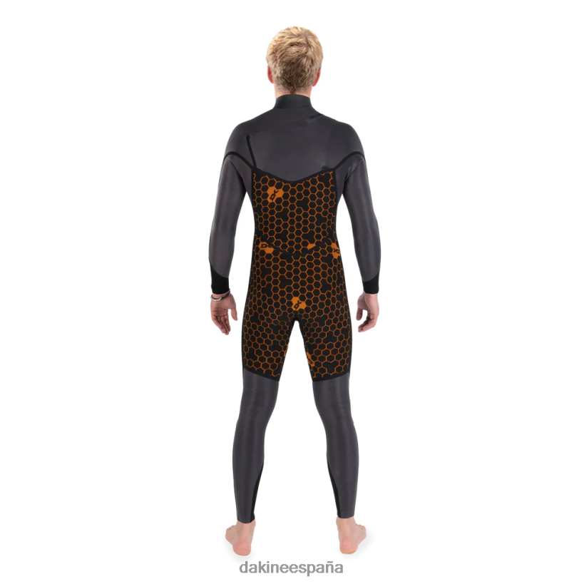 traje de neopreno sin cremallera ciclón 6/4 mm negro Dakine hombres ropa 2VTF0X101 - Image 6